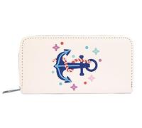 Shaghafi Damen-Geldbörse Kunstleder Reißverschluss Sterne 3010011