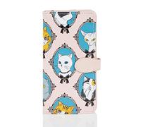 SHAGWEAR ® Portemonnaie Geldbeutel Damen Geldbörse Mädchen | Bifold Mehrfarbig Portmonee Designs: (Katze/Cats Cameo)