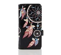 SHAGWEAR ® Portemonnaie Geldbörse Damen Geldbeutel Mädchen Bifold Mehrfarbig Portmonee Designs: (Traumfänger/Dreamcatcher)