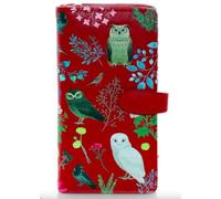 Shagwear Wildbird Forest Damen börse mit ReiÃŸverschluss, groÃŸ, Rot