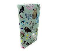 Shagwear Wildbird Forest Damen Geldbörse mit Reißverschluss, Größe L, Mintgrün