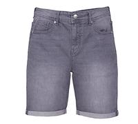 Shah Traders Summer Denim Jeans Shorts Designer Jeans Herren Shorts Kurze Hose Slim Fit Cotton Short Denim Stretch (Grey, W32)