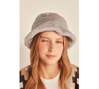 Shaka Fischerhut in Hellgrau - Größe 57 cm | Damen Muetzen Caps