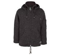 SHAKALOHA LIFE IS FOR LIVING M Crush Ziphood Antracite XXL