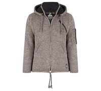 SHAKALOHA LIFE IS FOR LIVING M Crush Ziphood LBrown 3XL