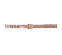 Shanrya Edelstahl-Armband Professionelles Ersatzzubehör Flexibles Verstellbares Roségold-Uhrenarmband für Herren- und Damenuhren-Reparaturwerkstatt (8mm)