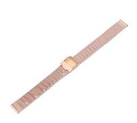 Shanrya Edelstahl-Armband Professionelles Ersatzzubehör Flexibles Verstellbares Roségold-Uhrenarmband für Herren- und Damenuhren-Reparaturwerkstatt (10mm)
