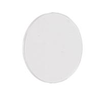 Shanrya Rundes Flaches Uhrglas Professionelle Abgerundete Kanten 1,5 Mm Dicke Unzerbrechliches Uhrenglas für die Reparatur (33mm)