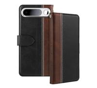 Shantime Leder Flip Hülle Kompatibel mit Oppo Realme 16 5G Case Mit Kartenhalter RFID-blockierend Magnetischer Ständer Schlanke Passform Geschäftsschutzhülle(Schwarz)