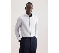 Shaped Business Hemd Karo 1 Covered-Button-Down-Kragen 44 (01.849842-0005-44)