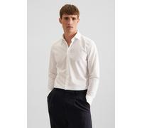 Seidensticker Herren Mens Shaped Longsleeve Cotton Business Shirt, Weiß, 38 EU