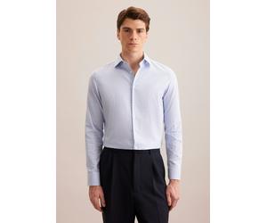 Shaped Flanellhemd Karo Blau 37 (01.845432-0011-37)