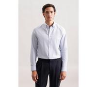 Shaped Flanellhemd Karo Blau 38 (01.849202-0011-38)