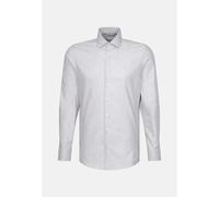 Shaped Flanellhemd Uni Grau 40 (01.842015-0031-40)