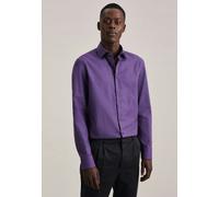 Shaped Flanellhemd Uni Lila 40 (01.842010-0085-40)