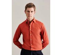Shaped Flanellhemd Uni Orange 37 (01.842010-0066-37)