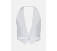 Seidensticker Gala Weste Herren Slim Fit Baumwolle weiß, S