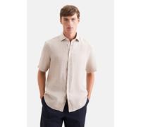 Shaped Leinenhemd Uni Beige 44 (01.850123-0005-44)