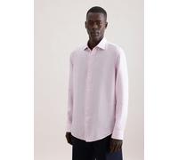 Shaped Leinenhemd Uni Rosa/Pink 44 (01.850150-0042-44)