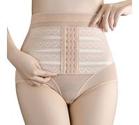 Shapewear Damen Bauchweg Unterhose Miederhose Hohe Taille Unterwäsche Bauchkontrolle Miederpant Weicher Bequemer Body Shaper für Frauen