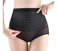 Shapewear Damen Bauchweg Unterhose Miederhose Hohe Taille Unterwäsche Bauchkontrolle Miederpant Weicher Bequemer Body Shaper für Frauen