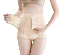 Shapewear Damen Miederpant Miederslip Waist Trainer Bauch Weg Unterhose Miederhose Figurenformend Body Shaper Bauch Kontrolle Korsett Figurformende Miederhose Taillenslip Slip sexy Unterwäsche