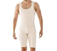 Shapewear Herren Bodysuit Shaper Body Vest Kompressions Unterhemd Butt Lifter Miederhose Männer Fitness Kompression Unterwäsche Bauchweg Stark Formend Miederbody mit Bein Shaping Bodysuits