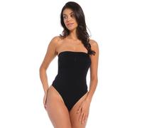 Shaping-Body MAGIC BODYFASHION "Bandeau Thong Body", Damen, Gr. M, N-Gr, schwarz, Obermaterial: 92% Polyamid, 8% Elasthan, unifarben, eng, ohne Ausschnitt, Bodys, Silikonrand an der Oberseite verhinde