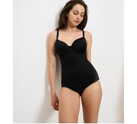 Triumph Shaping-Body Modern Finesse BSWP, mit atmungsaktiven Spacer-Cups und Formbügel 80, Cup D schwarz Damen Taillenformer Shapewear Damenwäsche 80, Cup D schwarz