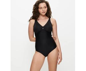 Shaping-Body TRIUMPH "True Shape Sensation BS", Damen, Gr. 75, Cup C, schwarz, Jersey, Obermaterial: 57% Polyamid, 42% Elasthan, 1% Polyester, Bodys, verkleinert die Brust optisch um eine Cup-Größe, b