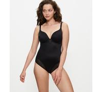 Shaping-Body TRIUMPH "True Shape Sensation BSWP", Damen, Gr. 90, Cup C, schwarz, Jersey, Obermaterial: 56% Polyamid, 32% Elasthan, 12% Polyester, leicht glänzend, unifarben, Bodys, Mesh-Einsätze, watt