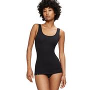 Shapinghemd TRIUMPH "Trendy Sensation Shirt02", Damen, Gr. S, N-Gr, schwarz, Single Jersey, Obermaterial: 87% Polyamid, 13% Elasthan (LYCRA), körpernah, tiefer Rundhals, Unterhemden, breite Träger, Sh