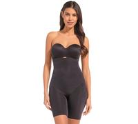 Shapinghose MAGIC BODYFASHION "Dream Shaper Hi-Bermuda", Damen, Gr. XL, schwarz, Microfaser, Obermaterial: 75% Polyamid, 25% Elasthan, körpernah, Unterhosen Shapinghose, Atmungsaktiv und weich: Für hö