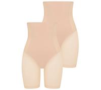 Shapinghose YSABEL MORA, Damen, Gr. L, beige, Obermaterial: 73% Polyamid, 27% Elasthan, figurbetont, Unterhosen, hoch geschnitten, längeres Bein mit Tüll, Anti-Scheuer-Effekt (22386804-L) beige