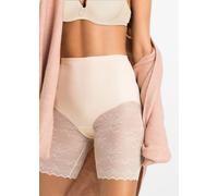 Shapingleggings BONPRIX, Damen, Gr. 40, N-Gr, beige (puder), Obermaterial: 80% Polyamid, 20% Elasthan. Netzfutter: 84% Polyamid, 16% Elasthan. Spitze: 88% Polyamid, 12% Elasthan, Hosen Shapingleggings