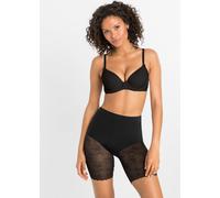 Shapingleggings BONPRIX, Damen, Gr. 46, N-Gr, schwarz, Obermaterial: 80% Polyamid, 20% Elasthan. Netzfutter: 84% Polyamid, 16% Elasthan. Spitze: 88% Polyamid, 12% Elasthan, Hosen Shapingleggings, elas