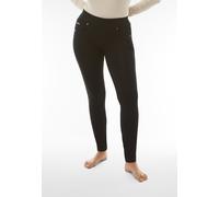 Freddy - N.o.w.® Mittelgroße schmale Hose mit Umlauf aus Jersey, Schwarz , M