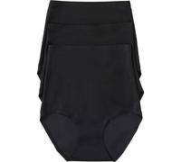 Shapingpants BONPRIX, Damen, Gr. 52, 3 Stk., schwarz, Obermaterial: 80% Polyamid, 20% Elasthan, unifarben, körpernah, Unterhosen (97352866-52) schwarz