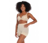 Shapingpants MAGIC BODYFASHION "Comfort Short", Damen, Gr. 3XL, braun (latte), Obermaterial: 92% Polyamid, 8% Elasthan, unifarben, körpernah, Unterhosen, bequeme, nahtlose, formende Shorts (78920662-X