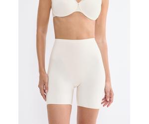 Shapingpants TRIUMPH "BMU Illusion Curve", Damen, Gr. M, beige (ecru weiß), Microtouch, Obermaterial: 56% Polyamid, 44% Elasthan, unifarben, körpernah, Unterhosen, weich und nahtlos, mittlerer Shape-E