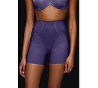 Shapingpants TRIUMPH "BMU Illusion Curve", Damen, Gr. XL, blau (prussian blau), Microtouch, Obermaterial: 56% Polyamid, 44% Elasthan, unifarben, körpernah, Unterhosen, weich und nahtlos, mittlerer Sha