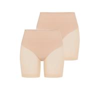 Shapingpants YSABEL MORA, Damen, Gr. L, beige, Obermaterial: 73% Polyamid, 27% Elasthan, clean, leicht transparent, unifarben, figurbetont, Unterhosen, mittlerer Form-Effekt, Tüll, Anti-Scheuer-Effekt