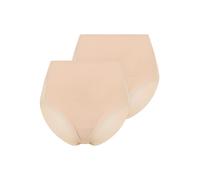Shapingpants YSABEL MORA "Special You", Damen, Gr. M, beige, Obermaterial: 73% Polyamid, 27% Elasthan, Unterhosen, florale Spitze, elastisch, Form-Effekt (28497960-M) beige