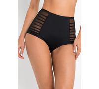 Shapingslip BONPRIX, Damen, Gr. 46, schwarz, Obermaterial: 80% Polyamid, 20% Elasthan. Futter: 84% Polyamid, 16% Elasthan. Netzfutter: 73% Polyamid, 27% Elasthan, unifarben, figurbetont, Unterhosen, m