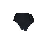 Shapingslip MAGIC BODYFASHION, Damen, Gr. S, schwarz, Microfaser, Obermaterial: 83% Polyamid, 17% Elasthan, unifarben, körpernah, Unterhosen, mit nahtlosem Design (73516228-S) schwarz