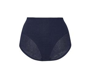 Shapingslip SUSA "Shaper Slip Milano", Damen, Gr. 40, blau (marine), Stoff, Obermaterial: 84% Polyamid PA. 13% Elasthan EL. 3% Baumwolle CO., Unterhosen (85364450-40) marine