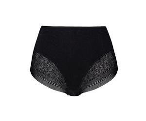Shapingslip SUSA "Shaper Slip Milano", Damen, Gr. 46, schwarz, Stoff, Obermaterial: 84% Polyamid PA. 13% Elasthan EL. 3% Baumwolle CO., Unterhosen (95273804-46) schwarz