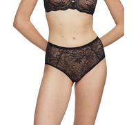 Shapingslip TRIUMPH "Amourette Charm", Damen, Gr. 44, schwarz, Microtouch, Obermaterial: 76% Polyamid, 24% Elasthan, gemustert, unifarben mit Farbeinsatz, figurbetont, Unterhosen, Stretch-Spitze, hüft