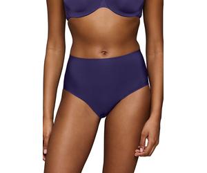 Shapingslip TRIUMPH "BMU Illusion Curve", Damen, Gr. M, prussian blau, Microtouch, Obermaterial: 56% Polyamid, 44% Elasthan, körpernah, Unterhosen, weich, nahtlos, mittlerer Shape-Effekt, formend (992