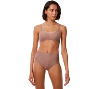 Shapingslip TRIUMPH "Shape Smart", Damen, Gr. S, braun (toasted almond), Microtouch, Obermaterial: 55% Elasthan, 45% Polyamid, unifarben, körpernah, Unterhosen, glättend und schmeichelnd, leichter Str